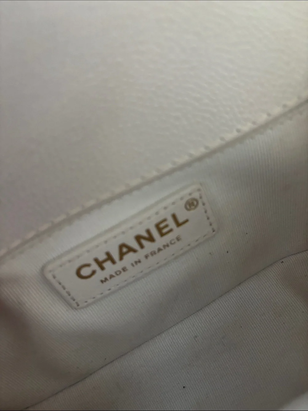 CHANEL Quilted Le Boy Flap Bag In quilted caviar | pale lilac